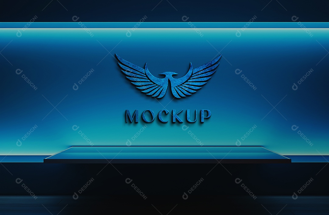 Modelo Mockup de Empresa PSD Editável