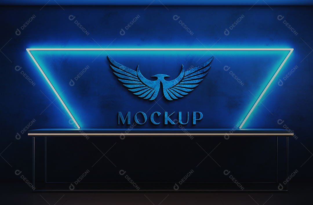 Modelo Mockup de Empresa PSD Editável