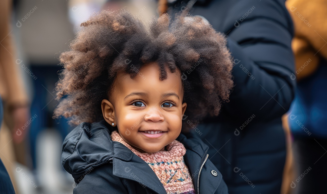 Imagem realista de crianças felizes