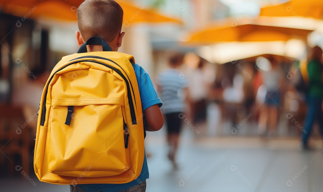 Imagem realista de crianças sobre parque