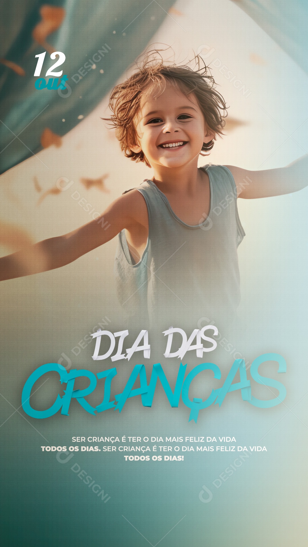 Story Dia Das Crianças 12 De Outubro Social Media PSD Editável