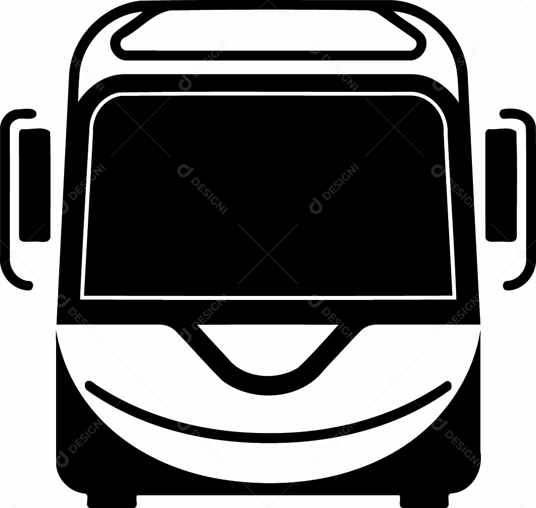 Ônibus Desenho Vetor EPS