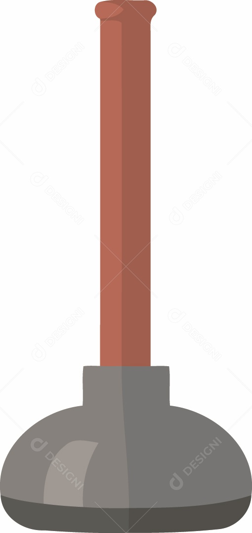 Desentupidor Ilustração Vetor EPS