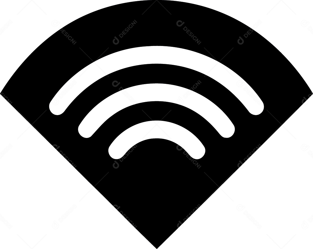 Ícone de Wifi Ilustração Vetor EPS