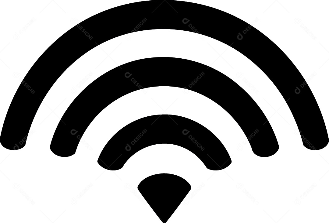 Ícone de Wifi Ilustração Vetor EPS