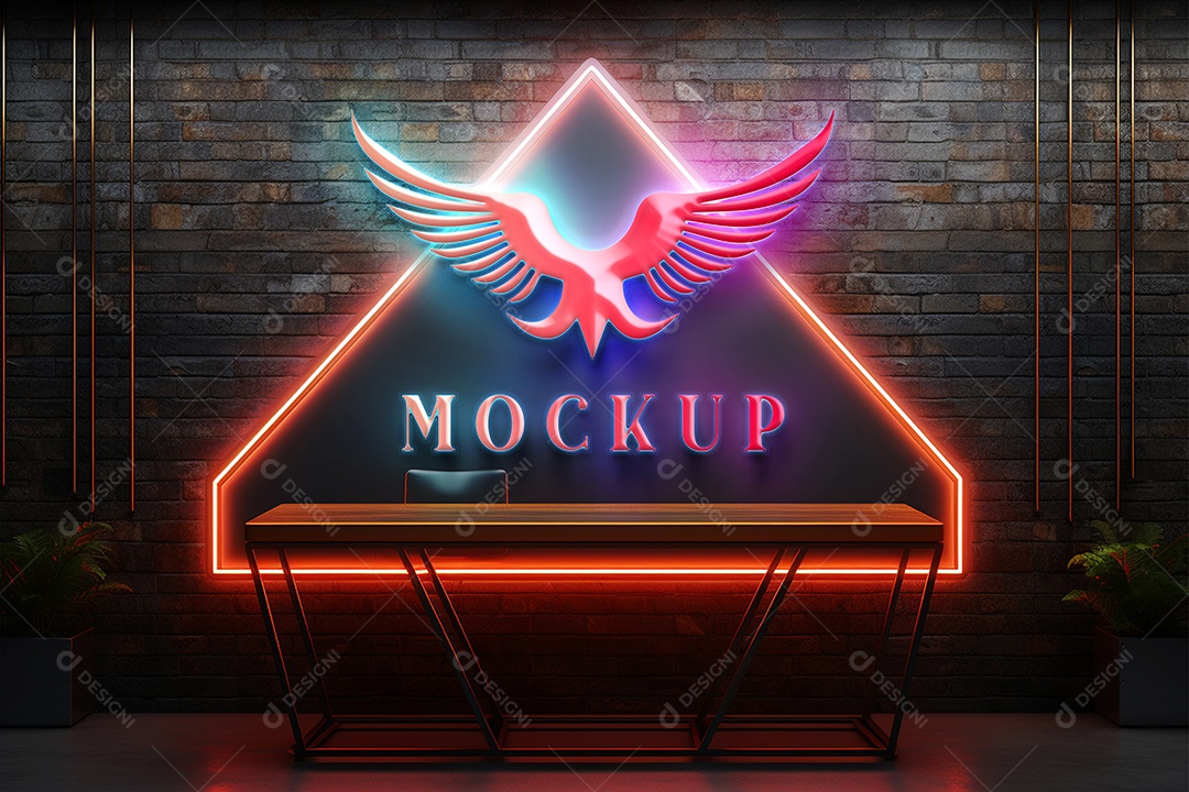 Modelo Mockup de Empresa PSD Editável