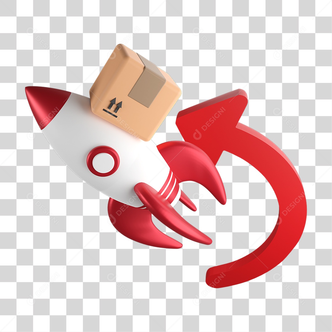 Serviço de Transporte Logístico Foguete PNG Transparente