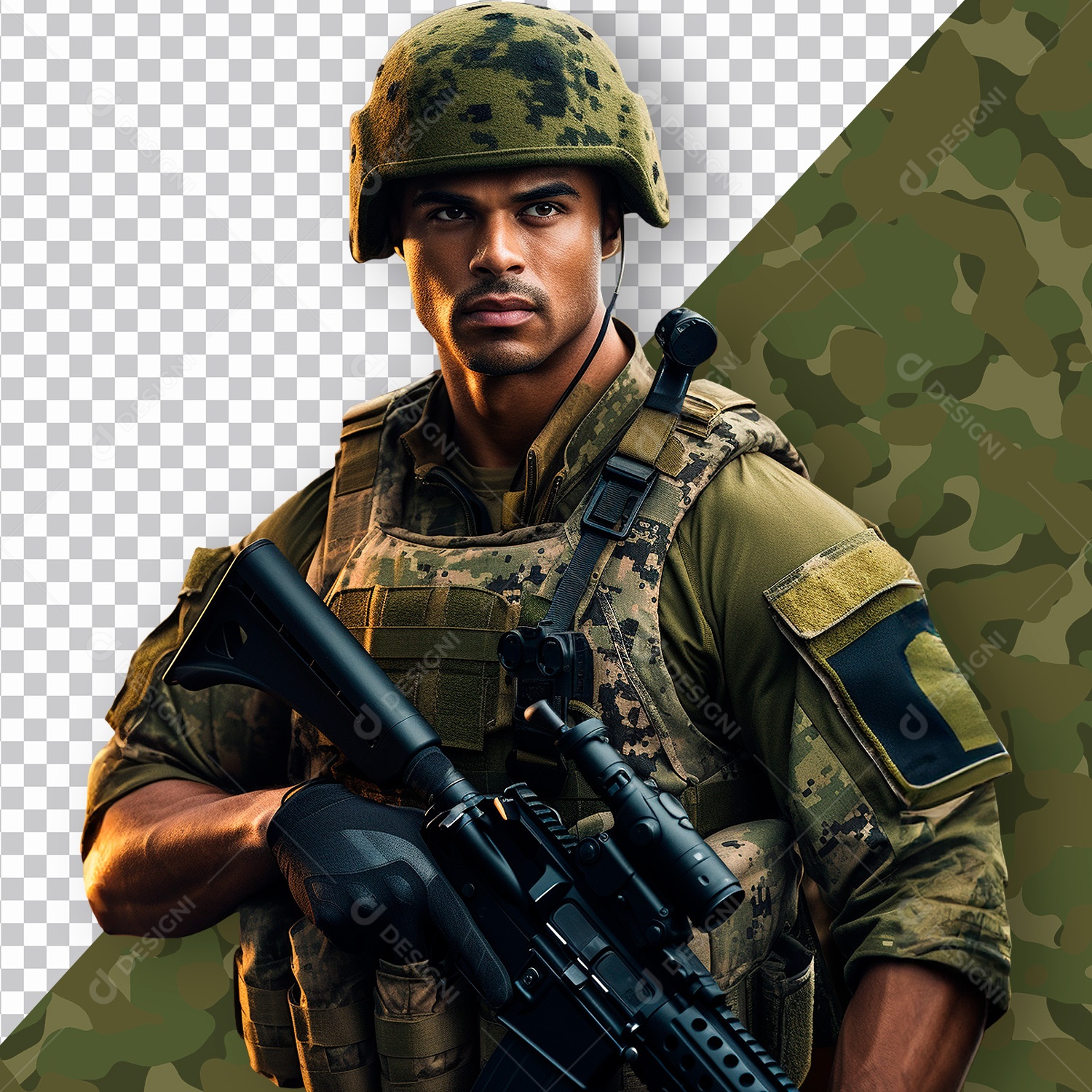 Homem Do Exercito PSD