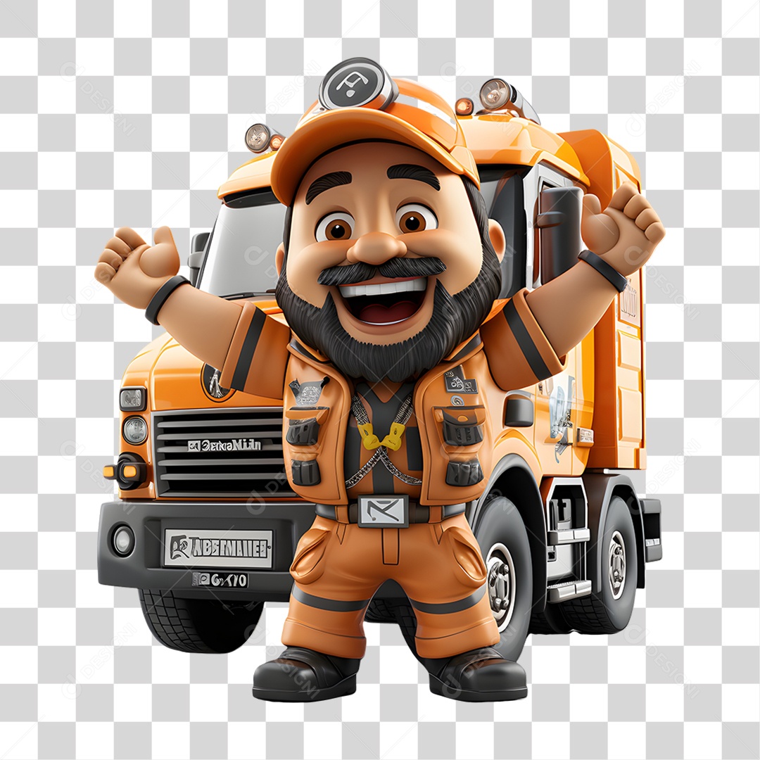 Caminhão Para Transporte de Cargas PNG Transparente