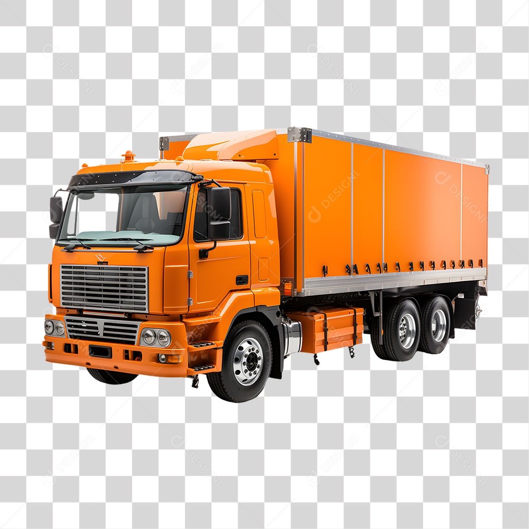 Caminhão Para Transporte de Cargas PNG Transparente