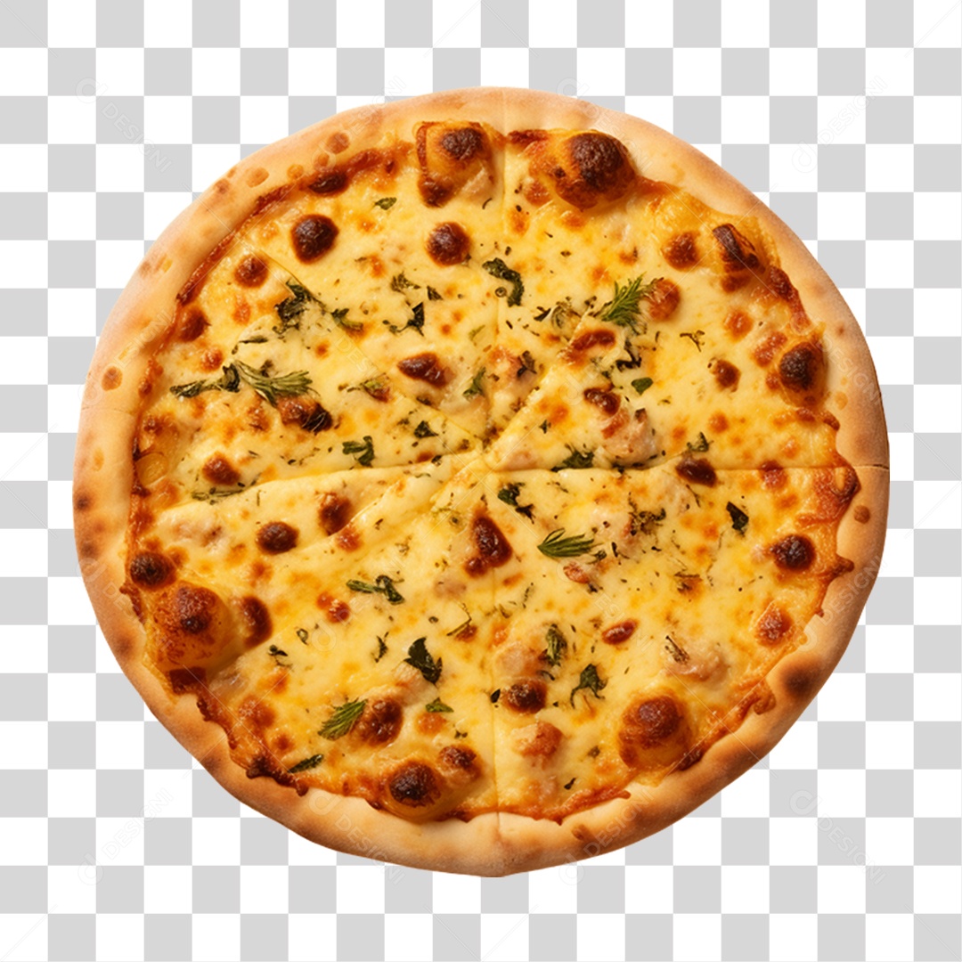 Pizza Vários Sabores PNG Transparente
