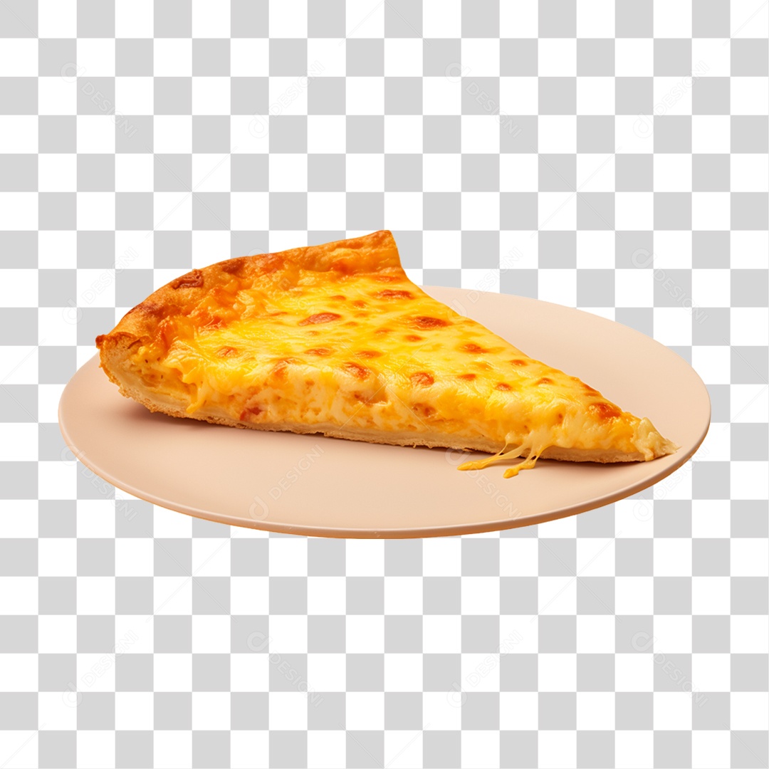 Fatia de Pizza Vários Sabores PNG Transparente