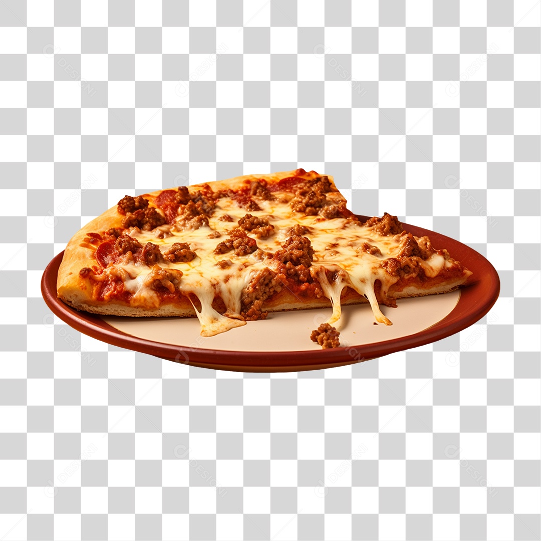 Fatia de Pizza Vários Sabores PNG Transparente