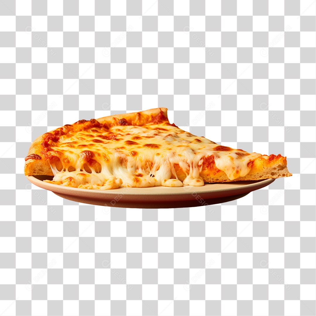Fatia de Pizza Vários Sabores PNG Transparente