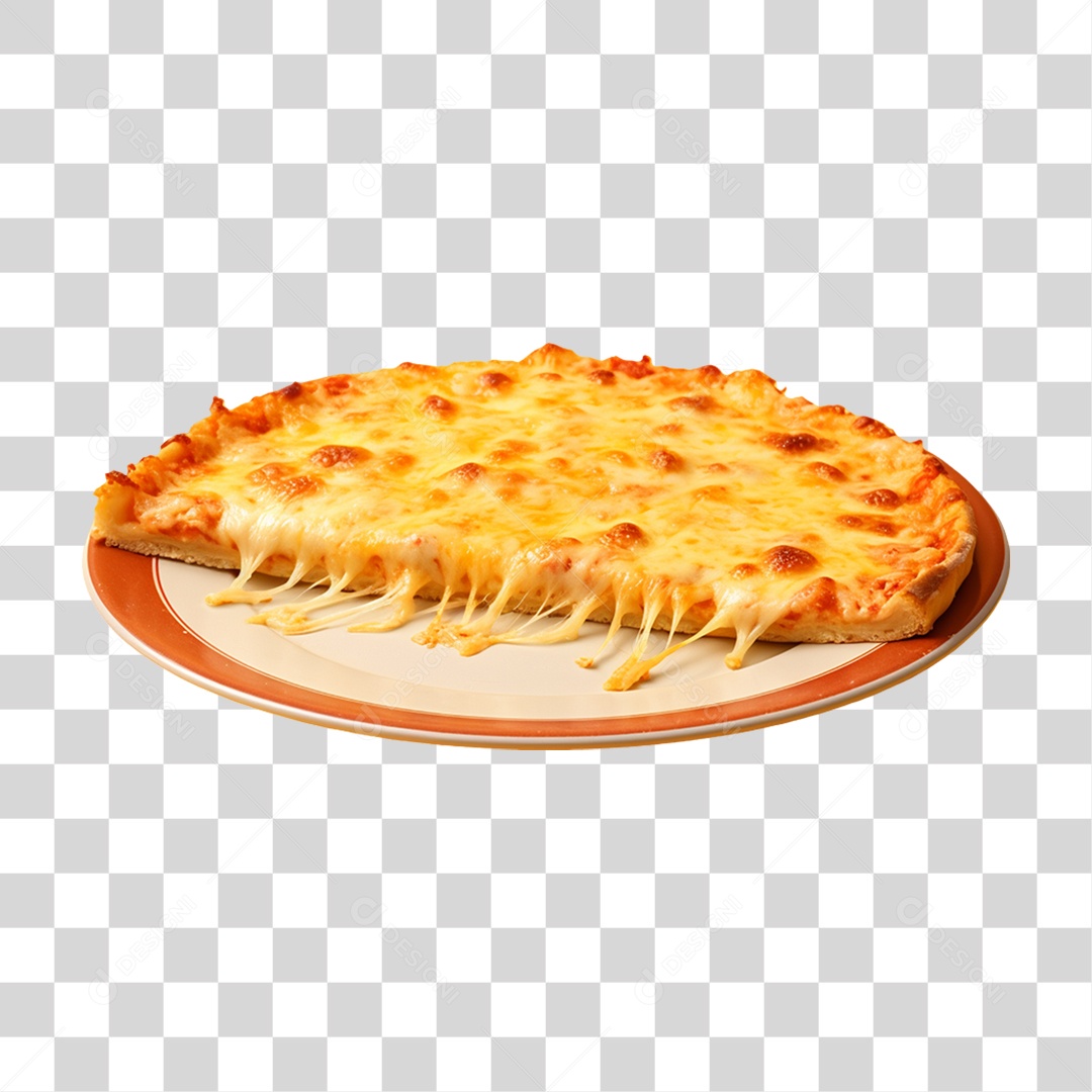 Fatia de Pizza Vários Sabores PNG Transparente