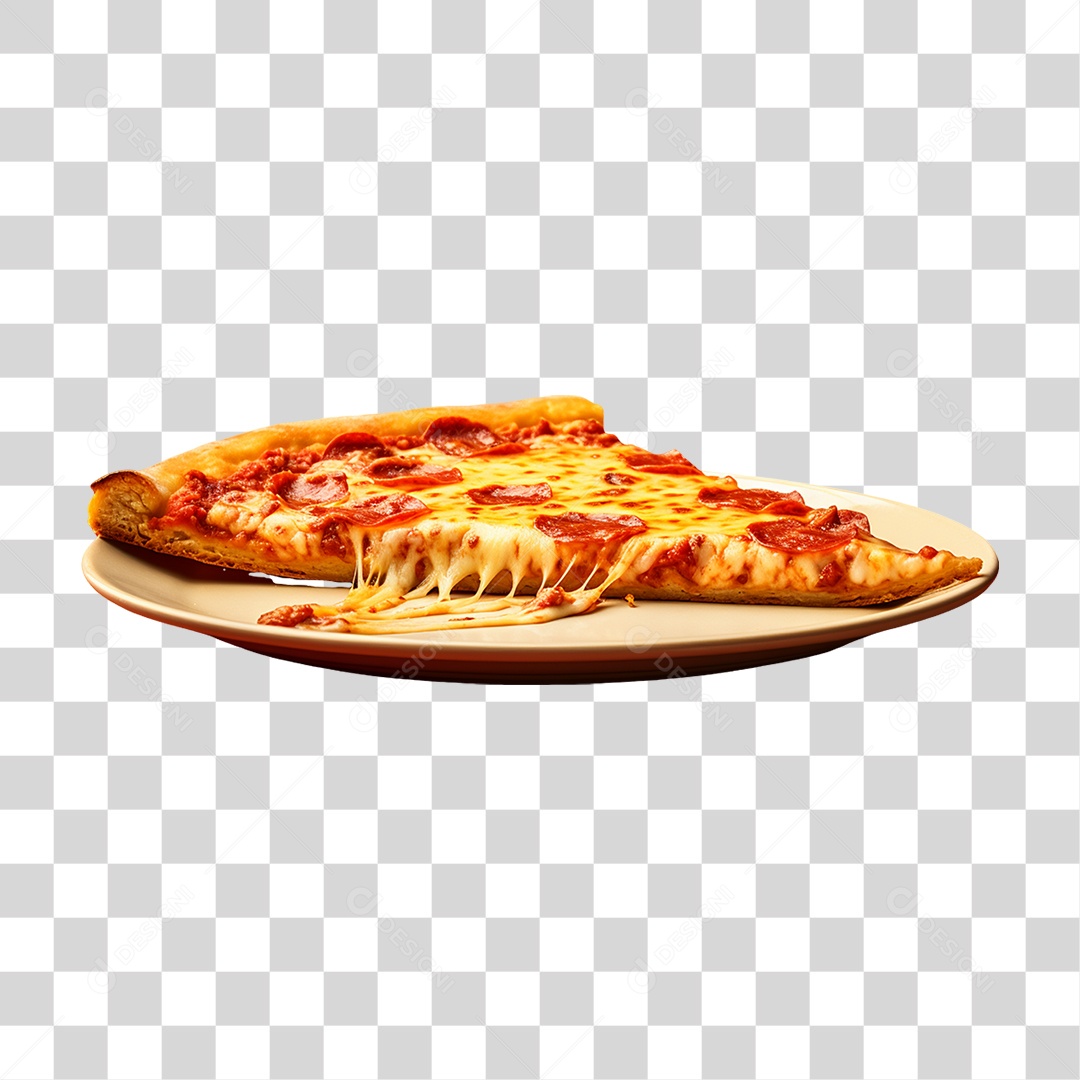 Transparent PNG Various Flavors Pizza Slice