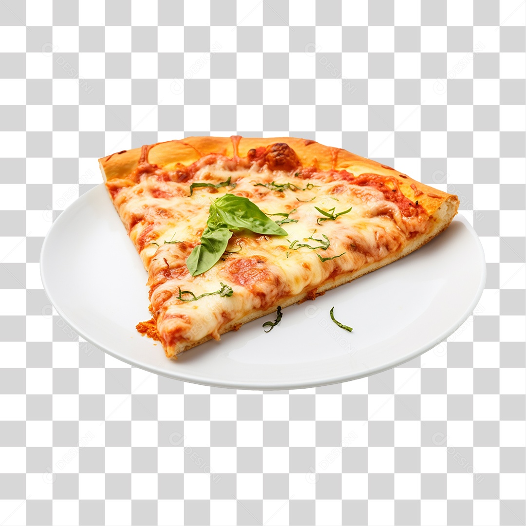 Fatia de Pizza Vários Sabores PNG Transparente