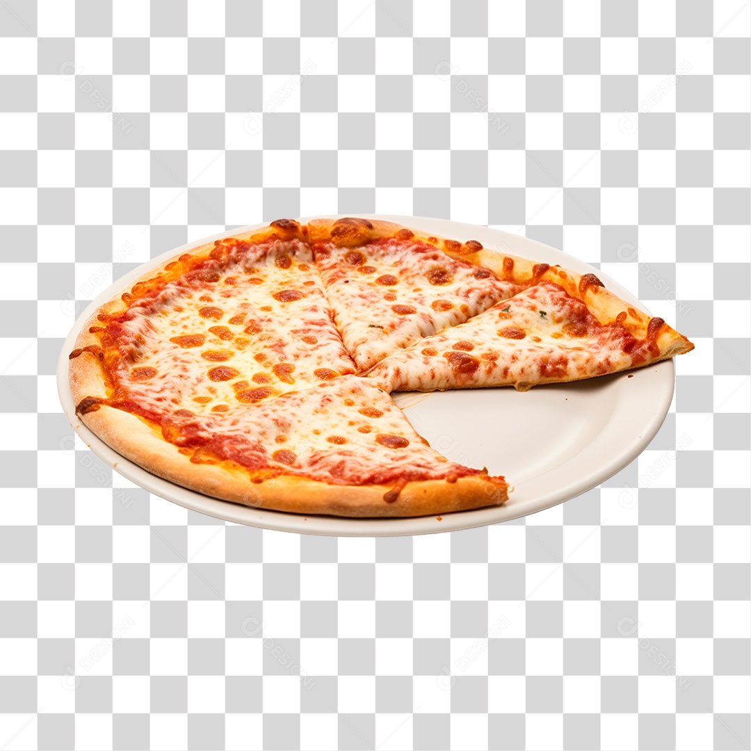 Pizza Vários Sabores PNG Transparente