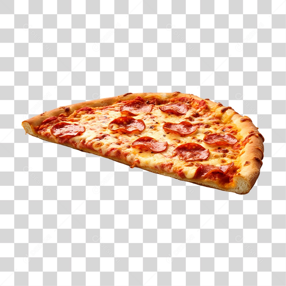 Fatia de Pizza Vários Sabores PNG Transparente