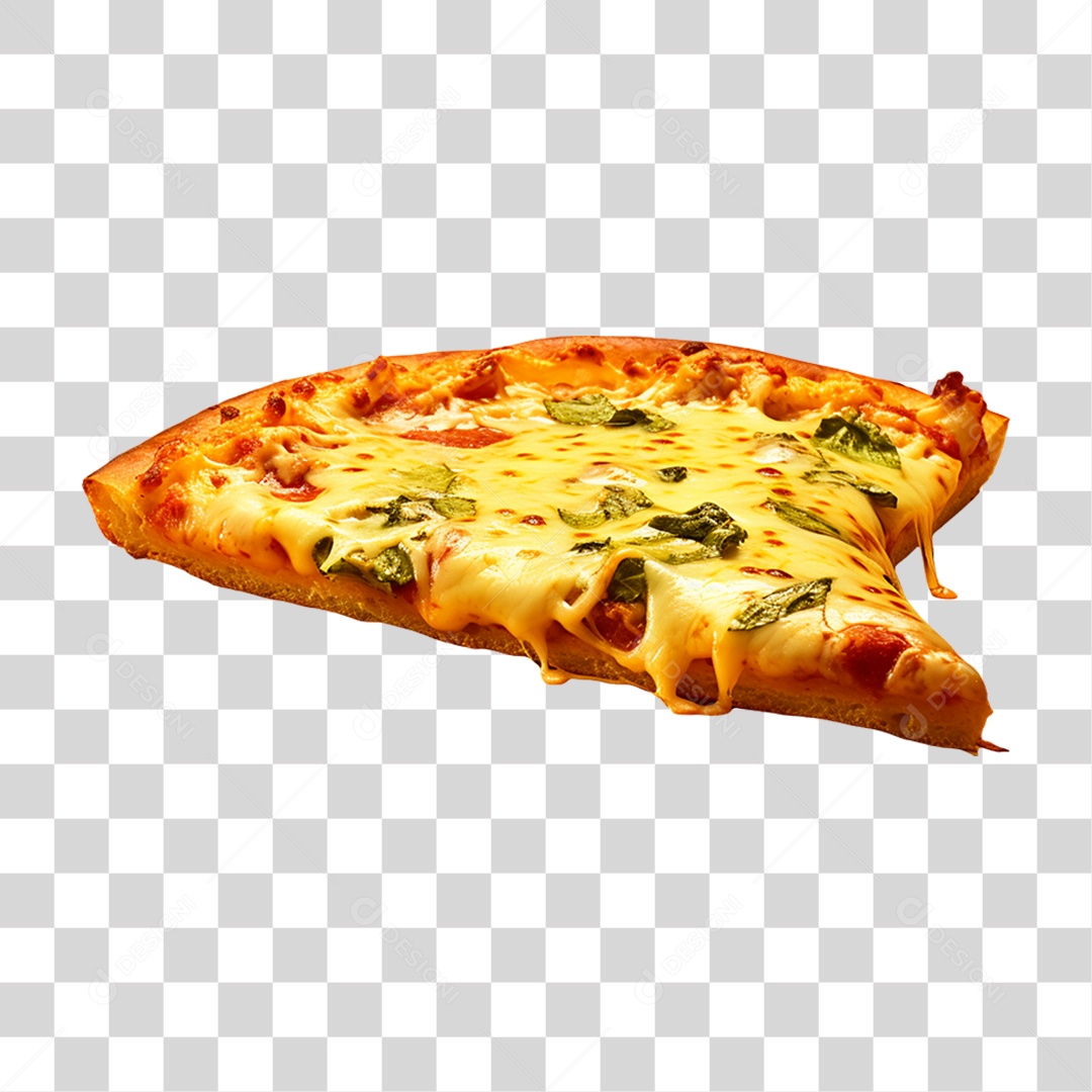 Fatia de Pizza Vários Sabores PNG Transparente