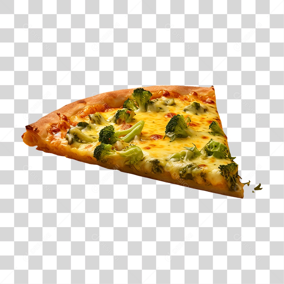 Fatia de Pizza Vários Sabores PNG Transparente