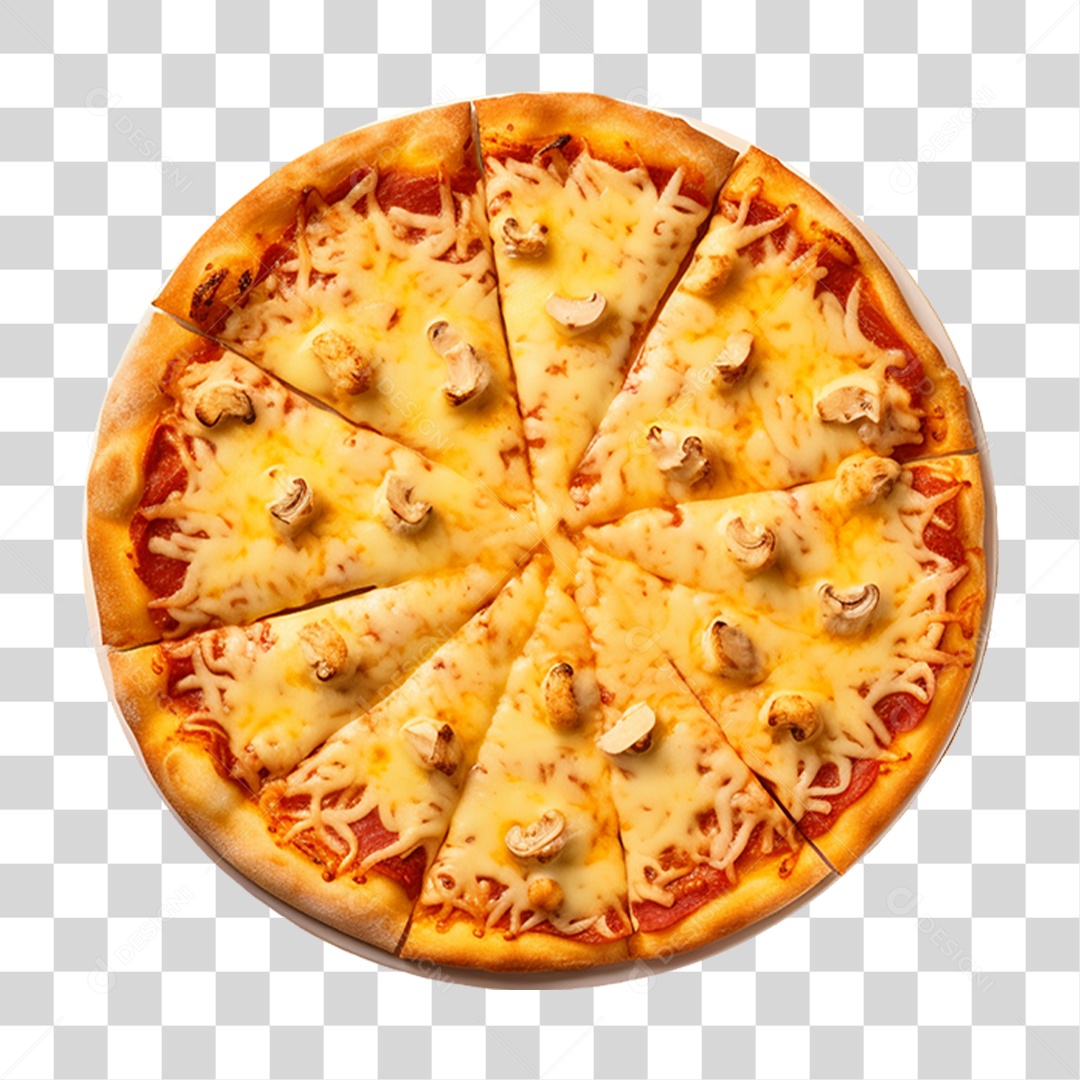 Pizza Vários Sabores PNG Transparente