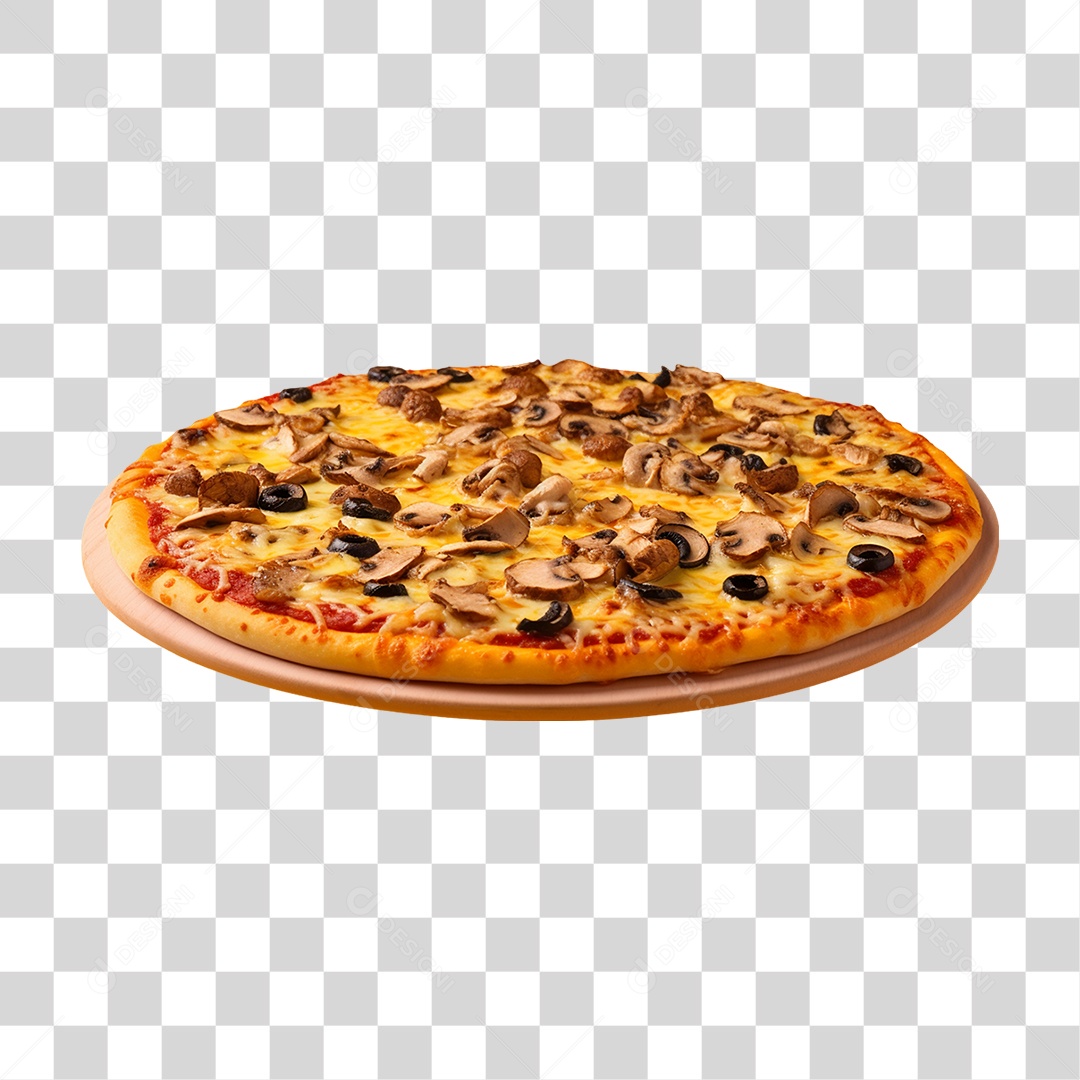 Pizza Vários Sabores PNG Transparente
