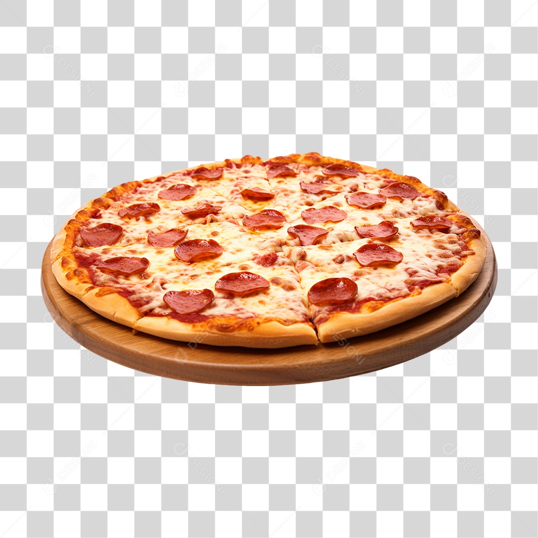 Pizza Vários Sabores PNG Transparente