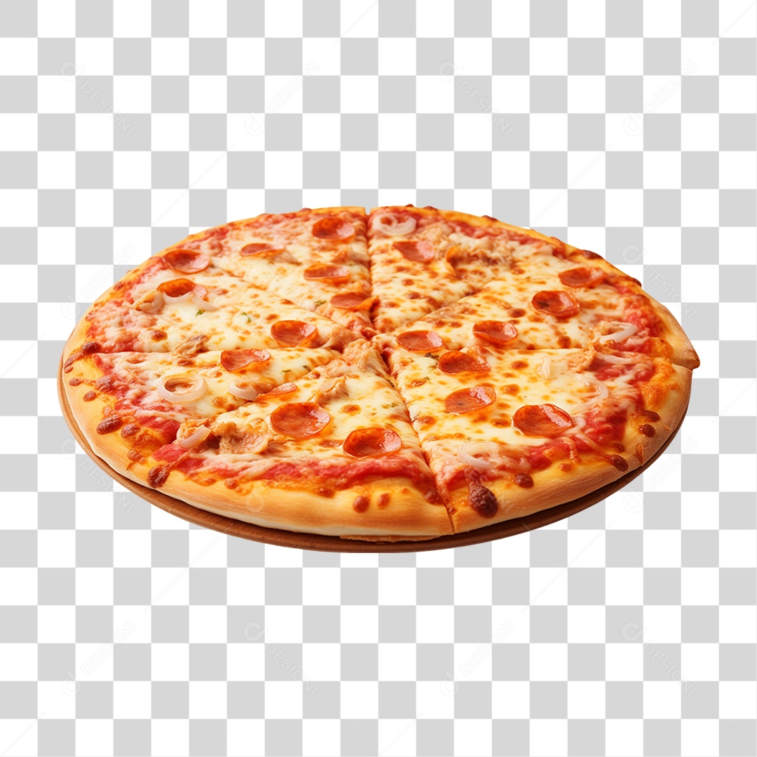 Pizza Vários Sabores PNG Transparente