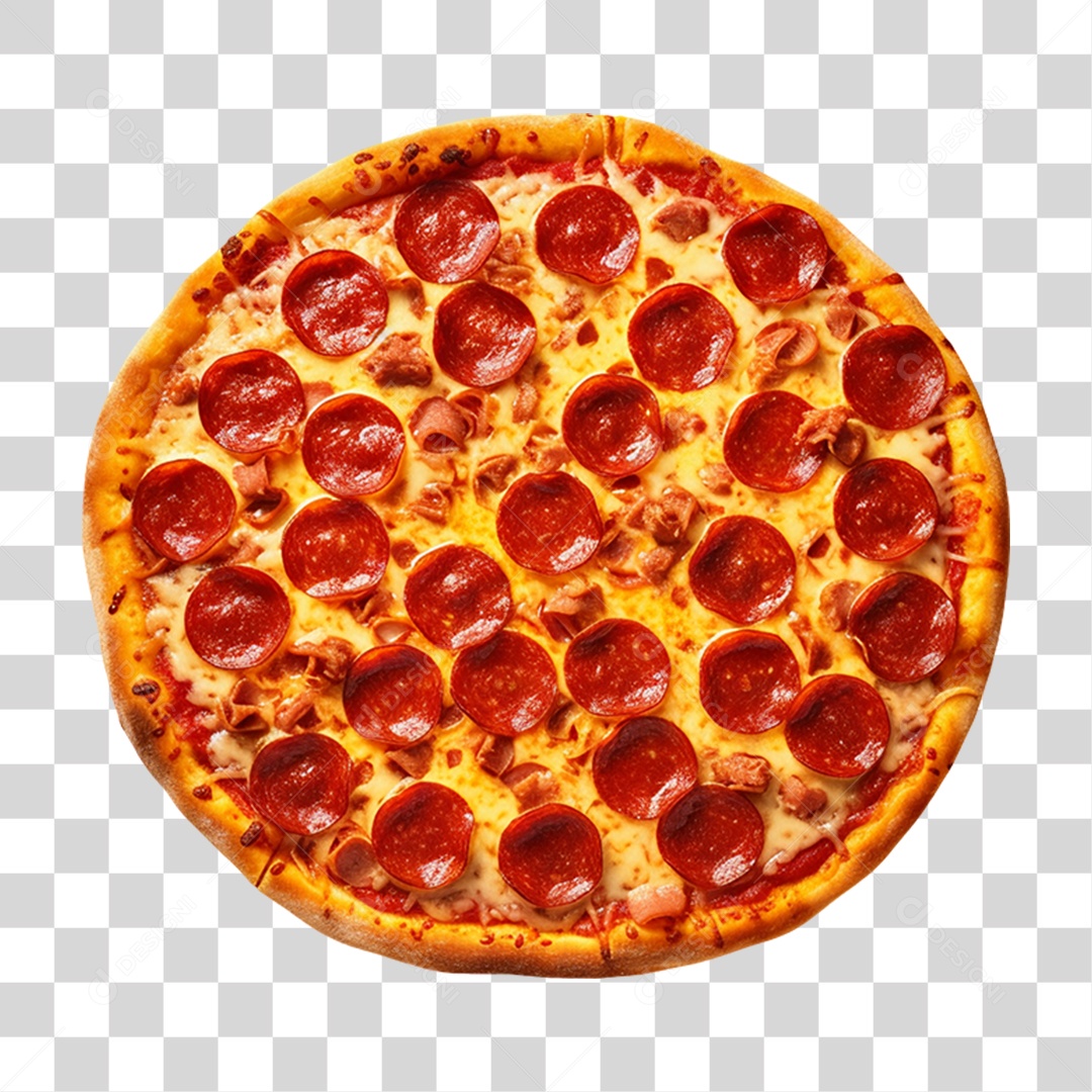 Pizza Vários Sabores PNG Transparente