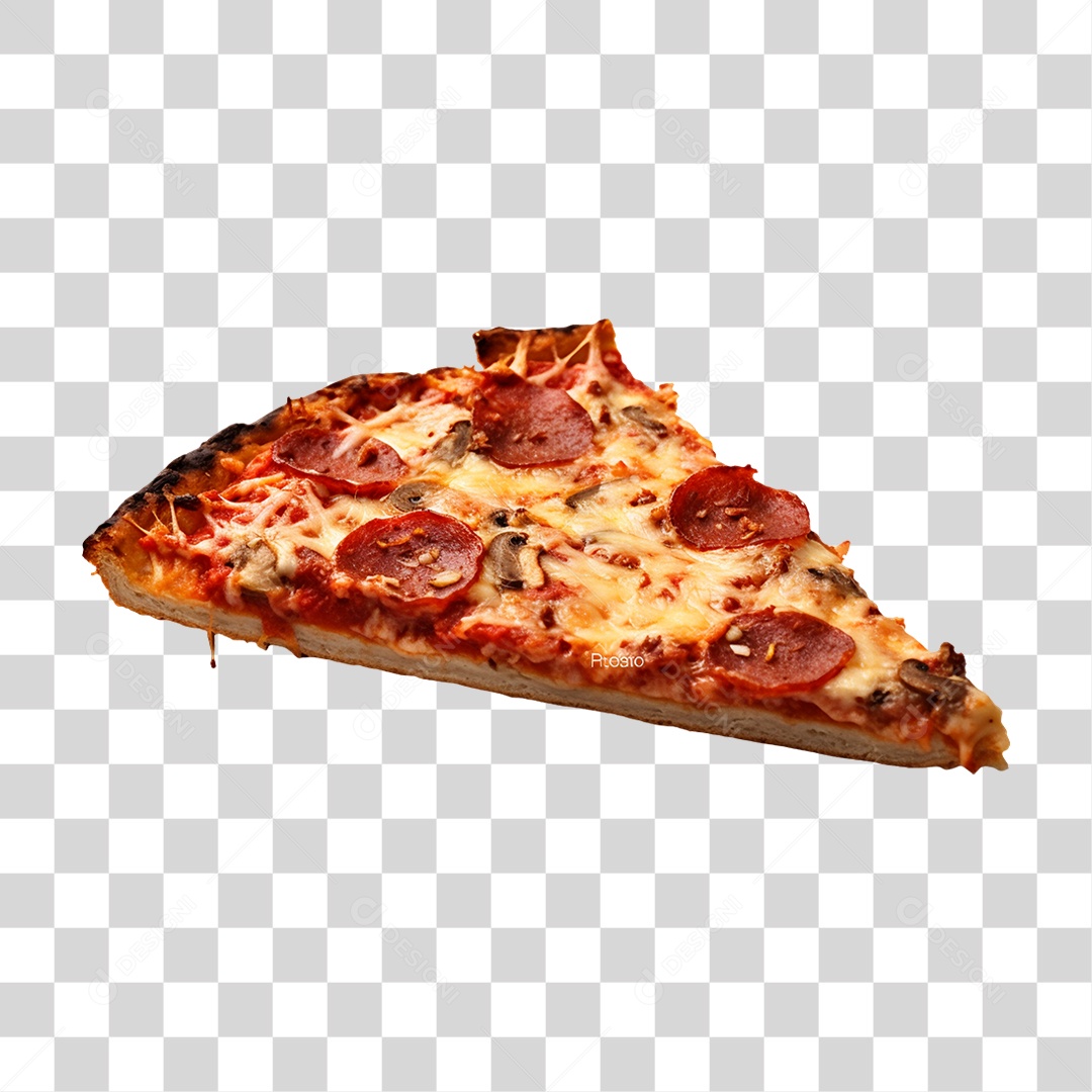 Transparent PNG Various Flavors Pizza Slice
