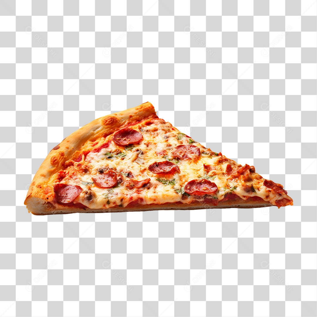 Fatia de Pizza Vários Sabores PNG Transparente