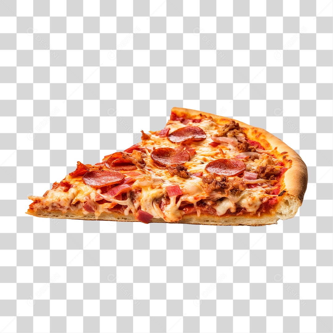 Transparent PNG Various Flavors Pizza Slice