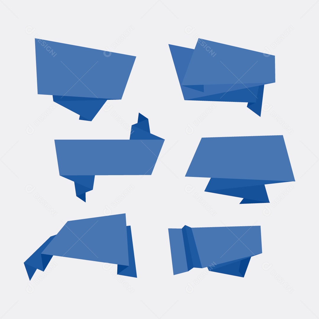 Conjunto de Etiqueta Ilustração Vetor EPS