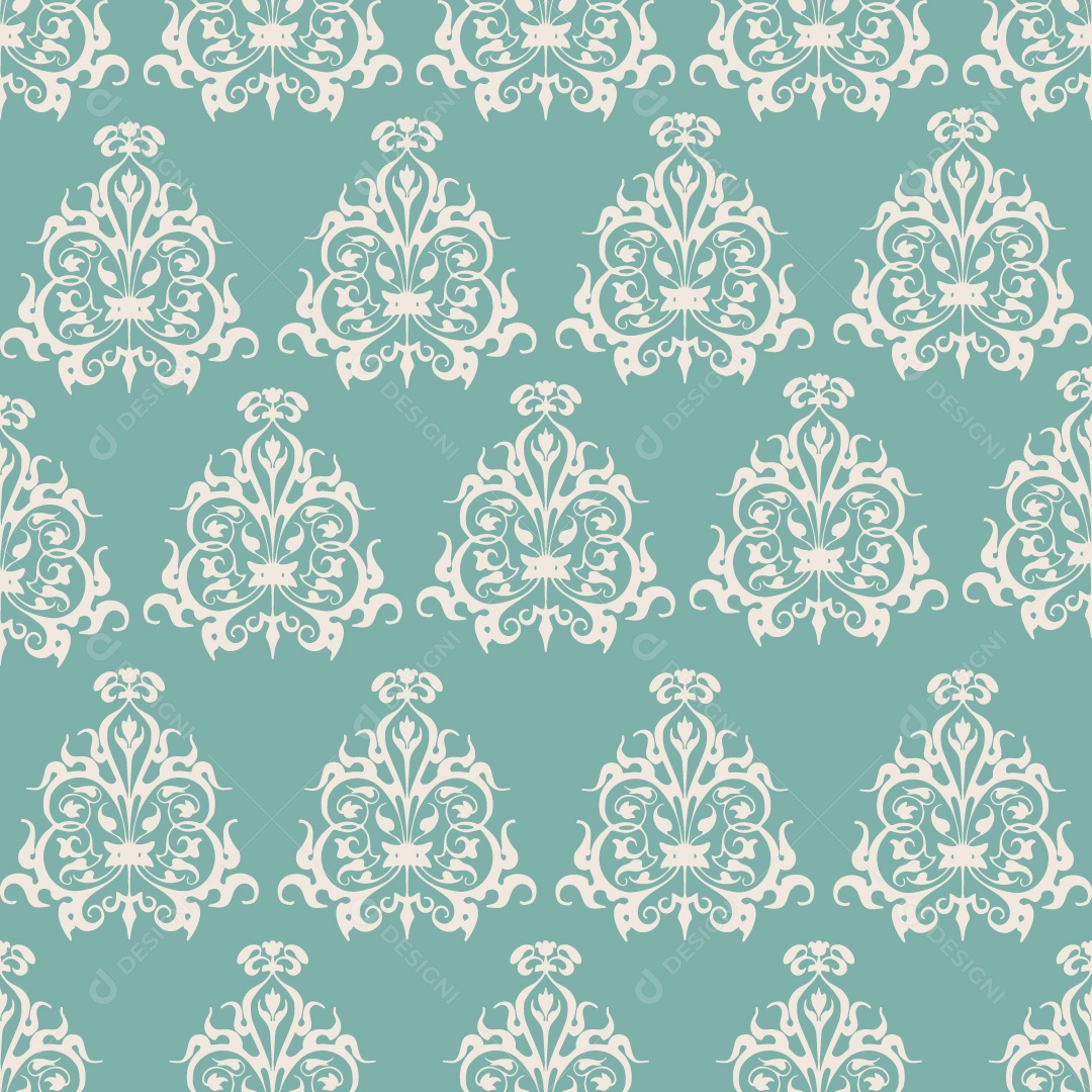 Padrão Ornamental Ilustração Vetor EPS