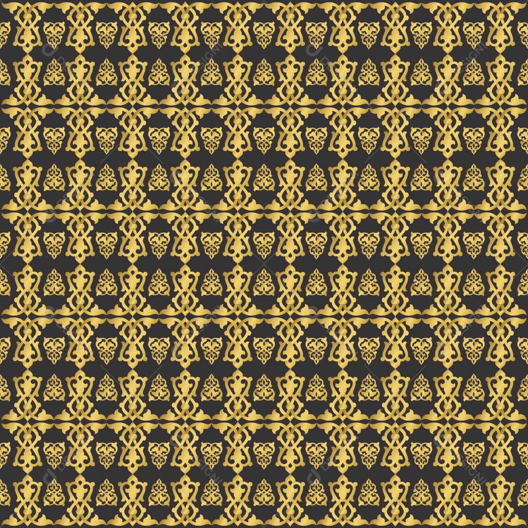 Padrão Ornamental Ilustração Vetor EPS