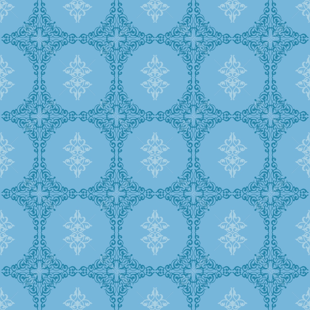 Padrão Ornamental Ilustração Vetor EPS