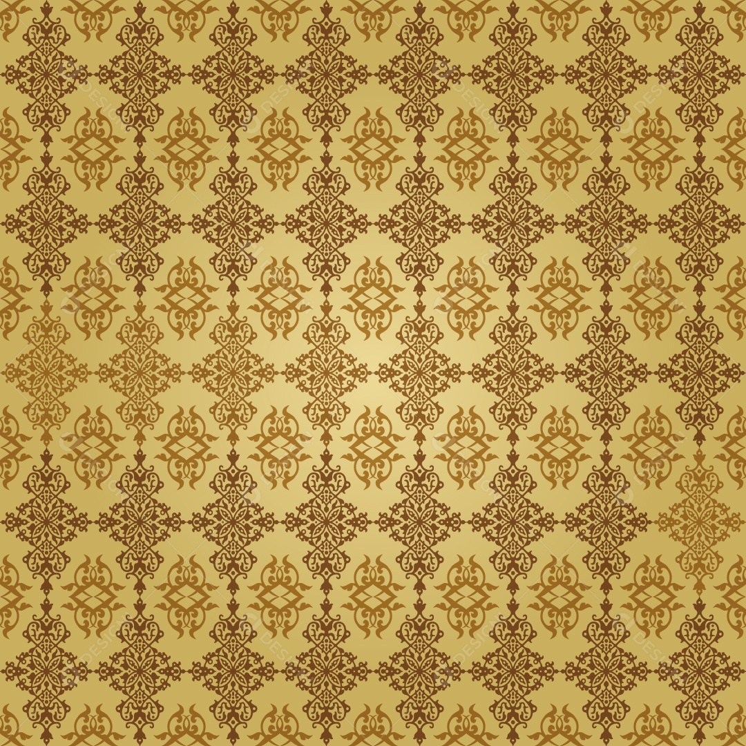 Padrão Ornamental Ilustração Vetor EPS