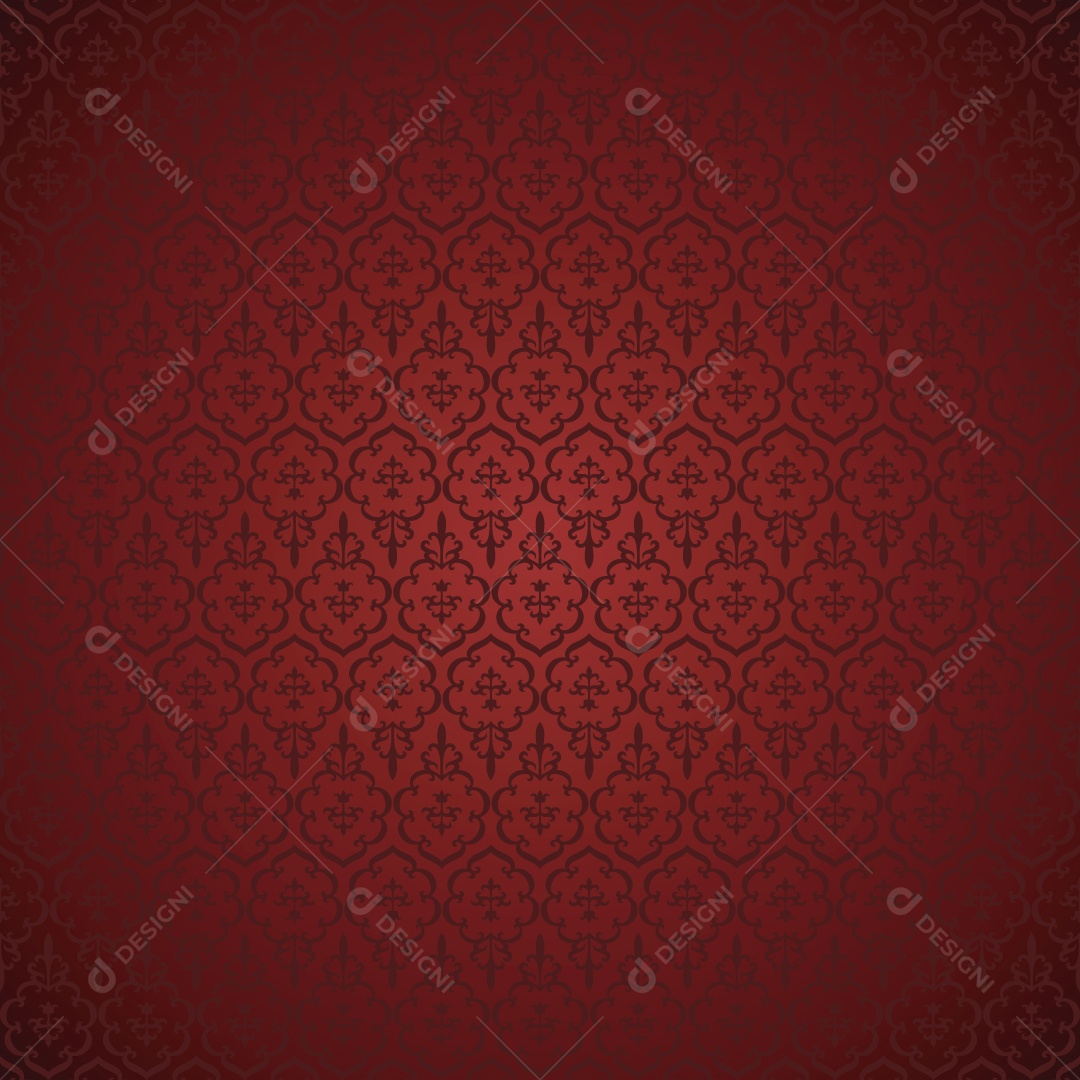 Padrão Ornamental Ilustração Vetor EPS