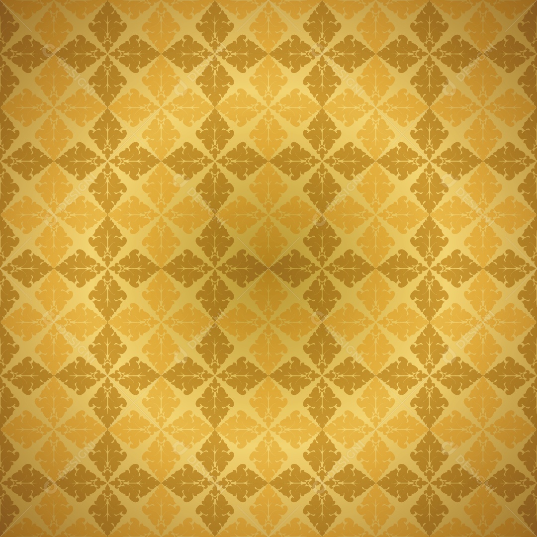 Padrão de Folhas Ilustração Vetor EPS