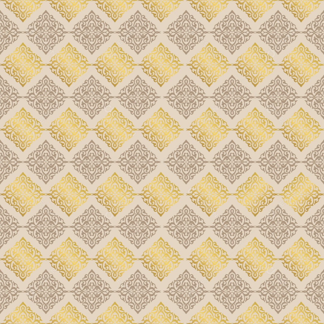 Padrão Ornamental Ilustração Vetor EPS