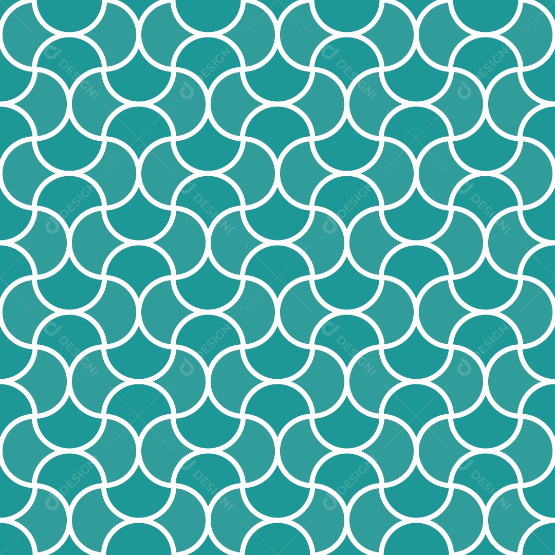 Padrão de Escama Azul Ilustração Vetor EPS