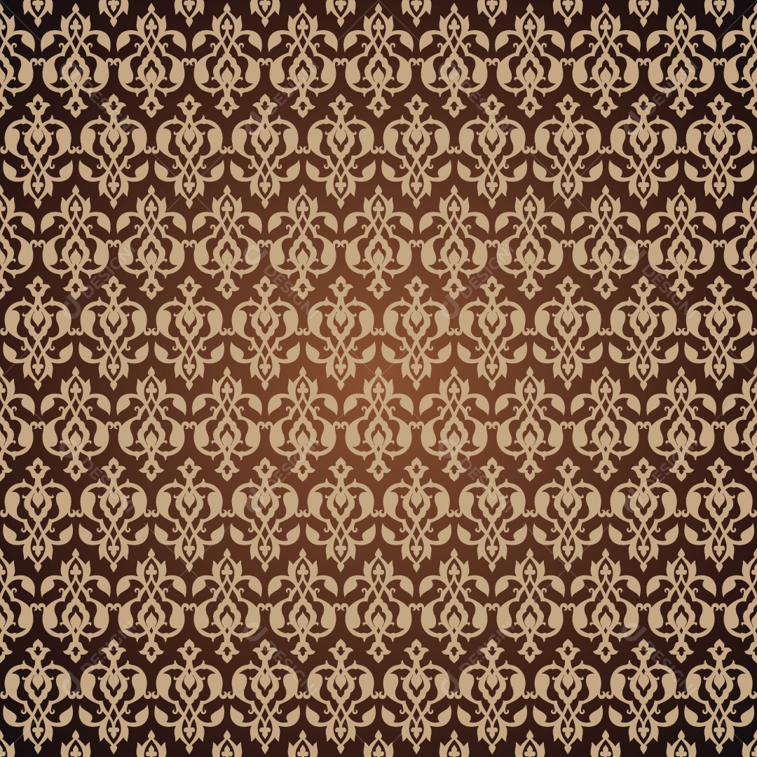 Padrão Ornamental Ilustração Vetor EPS