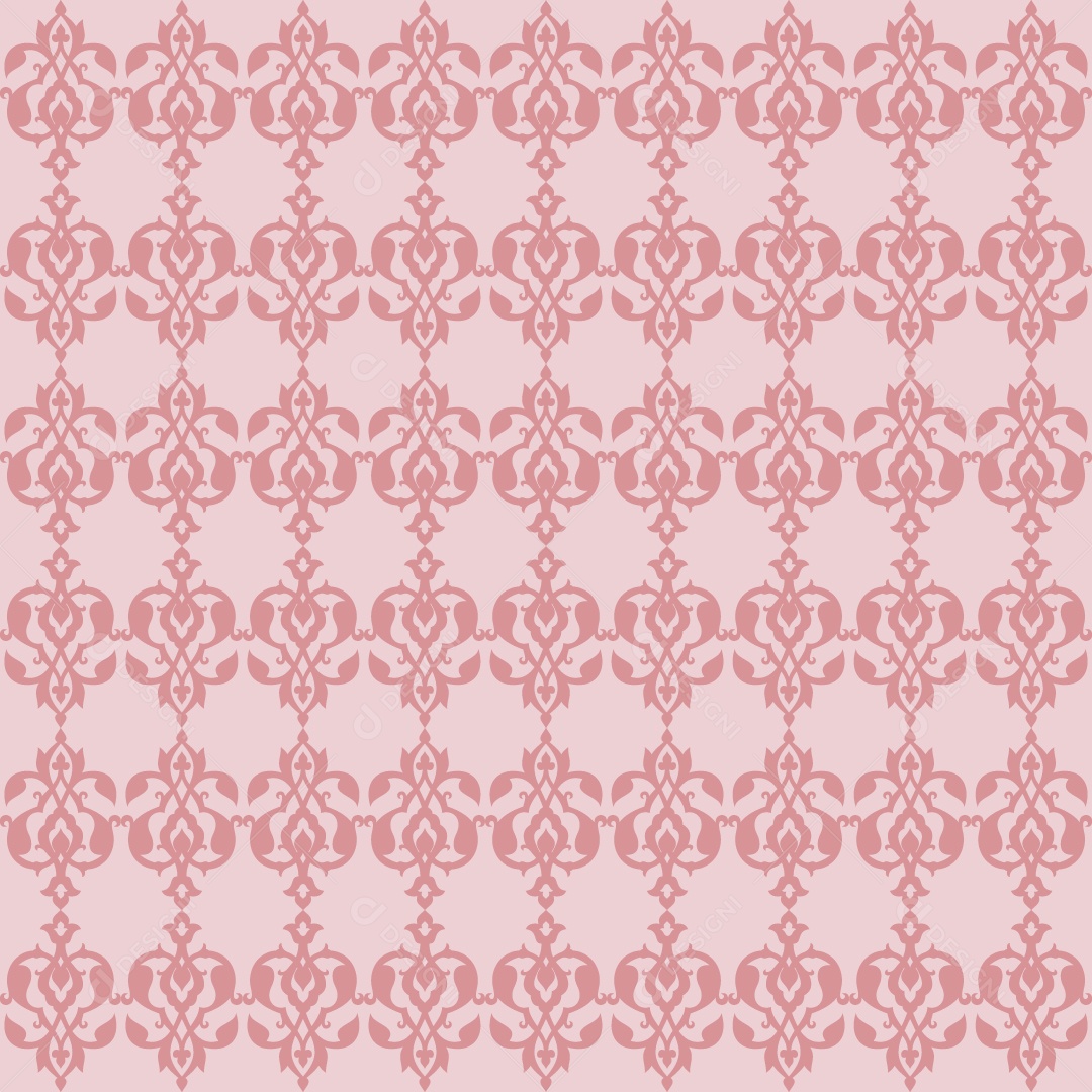 Padrão Ornamental Ilustração Vetor EPS