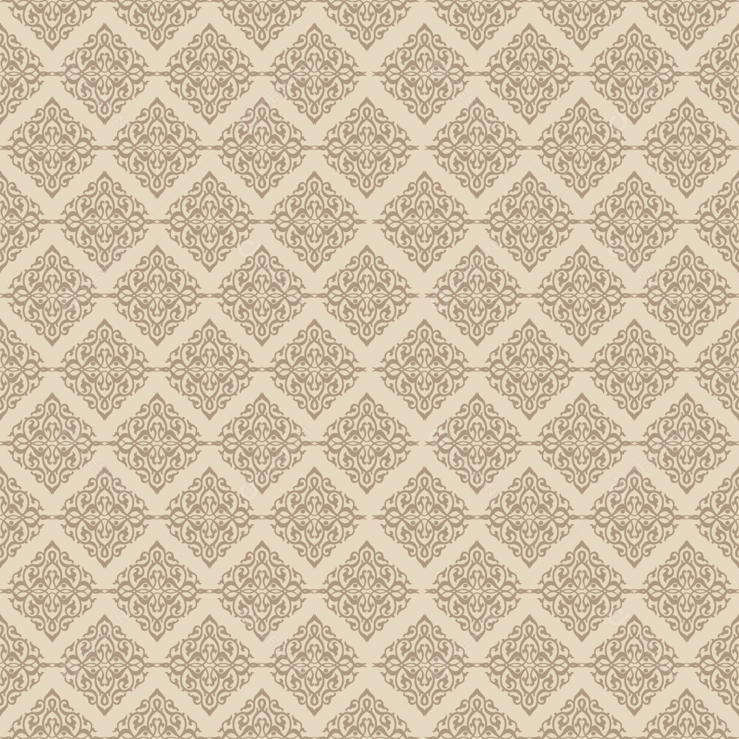 Padrão Ornamental Ilustração Vetor EPS