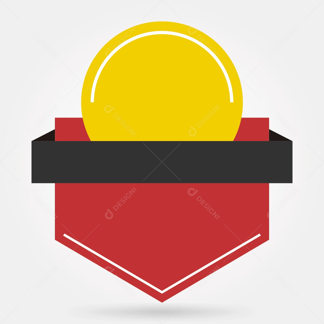 Modelo de Etiqueta Ilustração Vetor EPS Editável