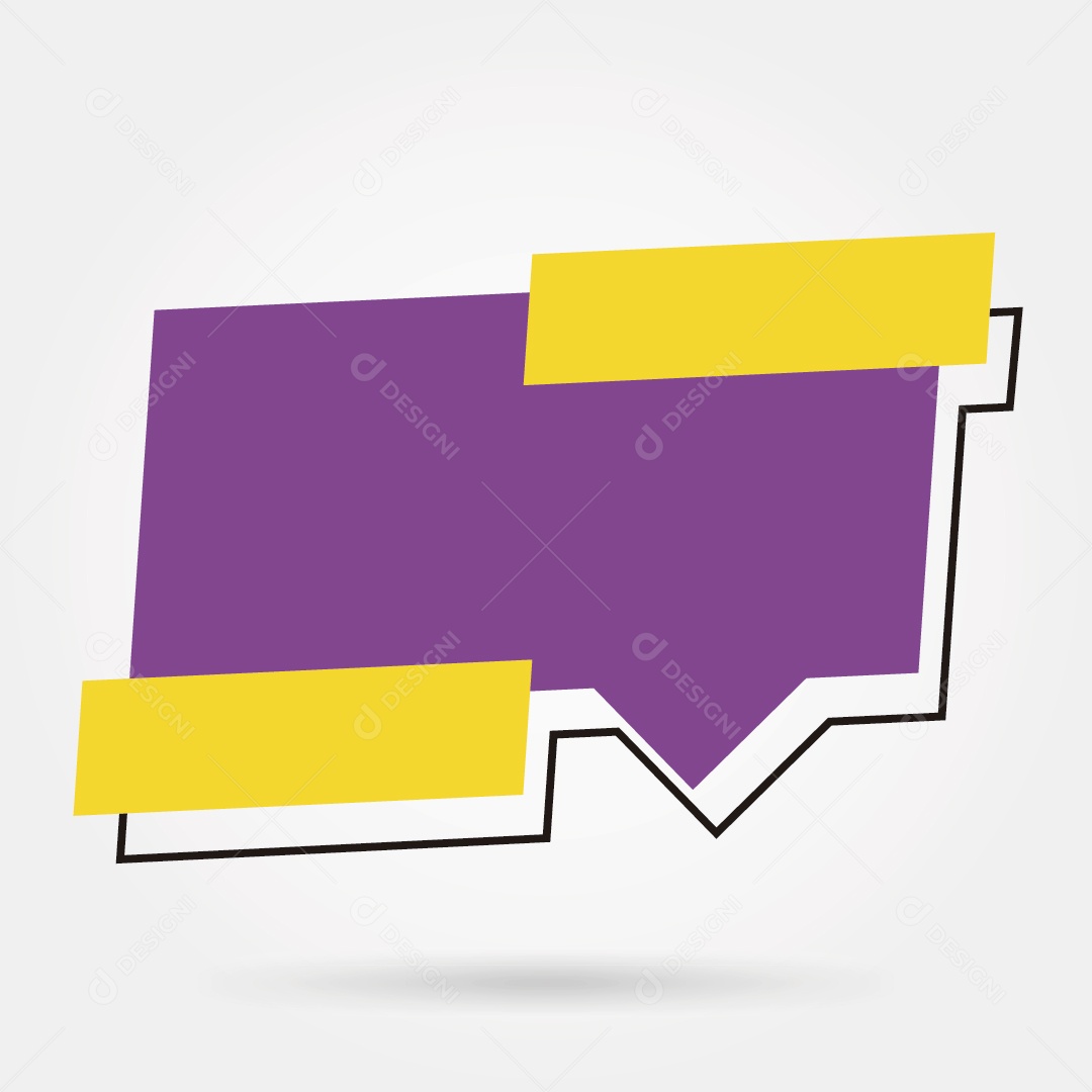 Modelo de Etiqueta Ilustração Vetor EPS Editável