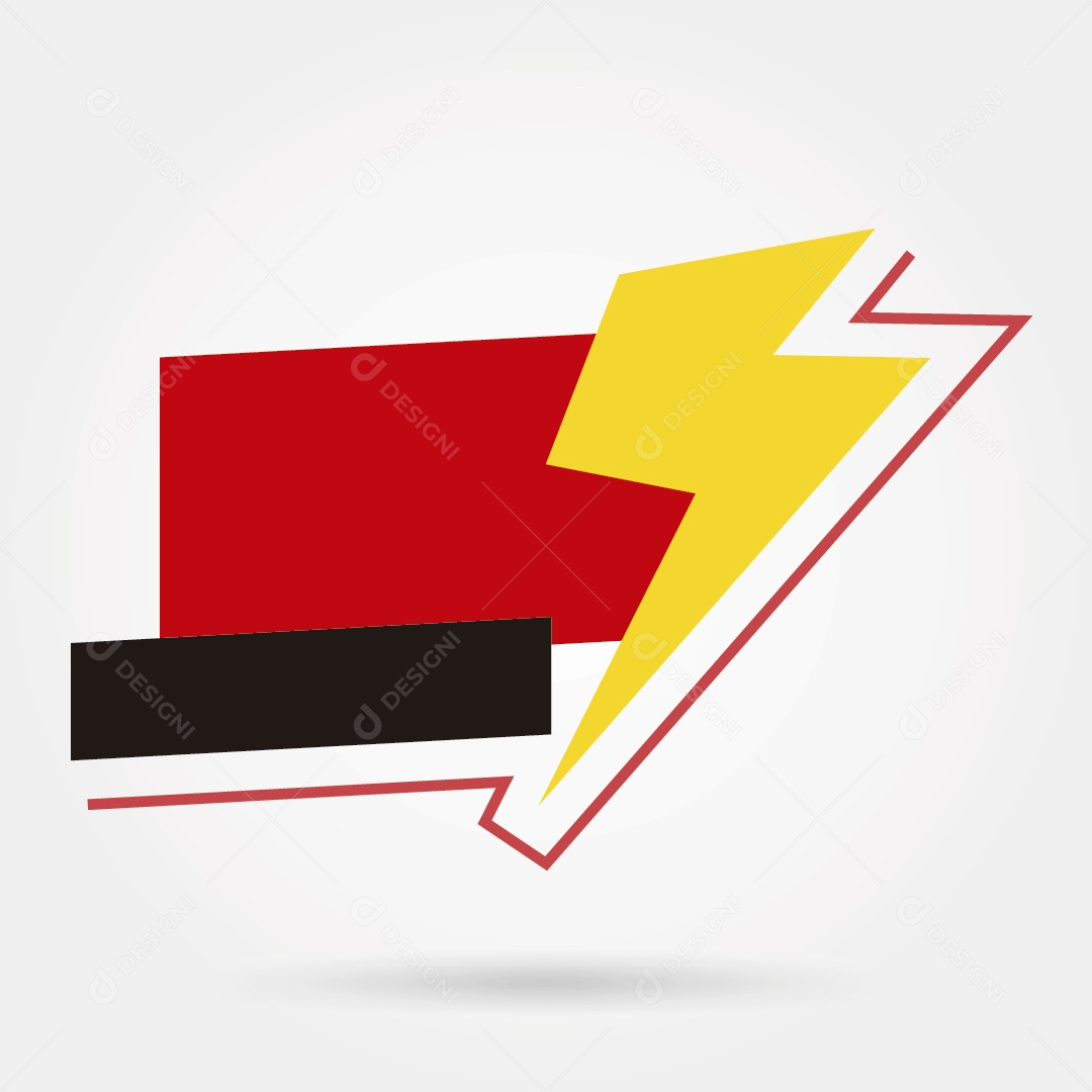 Modelo de Etiqueta Ilustração Vetor EPS Editável