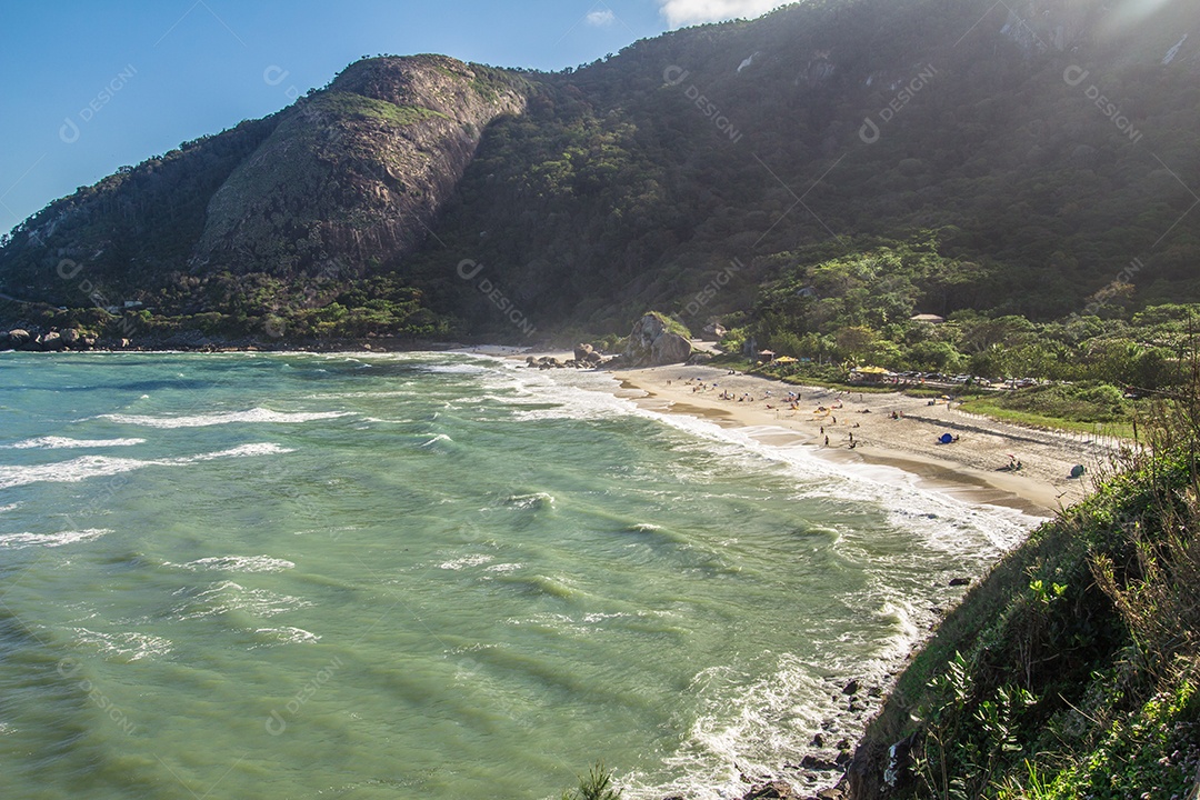 Praia da Prainha no Rio de Janeiro, RJ, Brasil