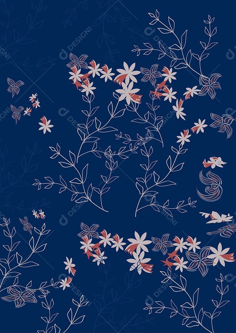 Estampa de Roupa AI Editável